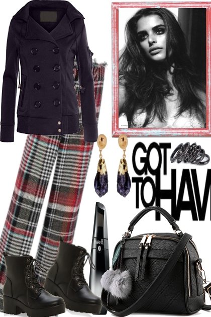 Got to have the plaids- Combinazione di moda