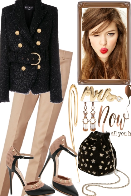 Chic for lunch in the city- Combinaciónde moda