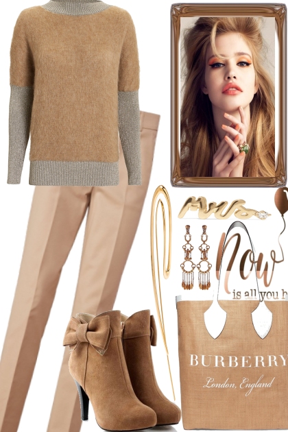 FALL IN BEIGE- combinação de moda