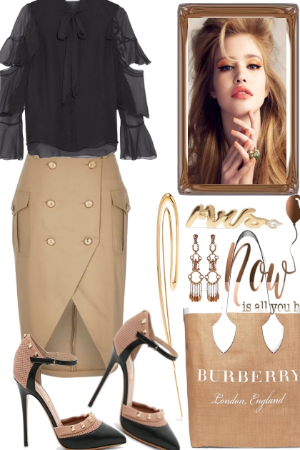 Chic for work- Combinaciónde moda