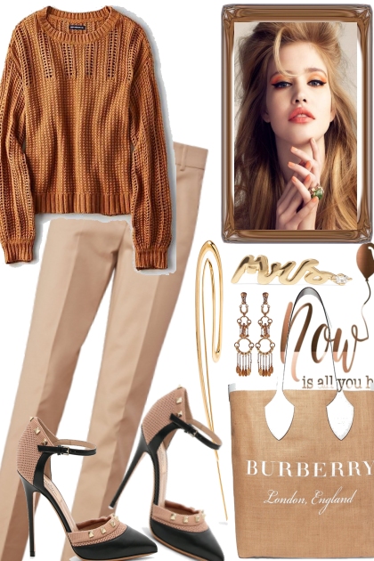 COGNAC & BEIGE- Combinaciónde moda