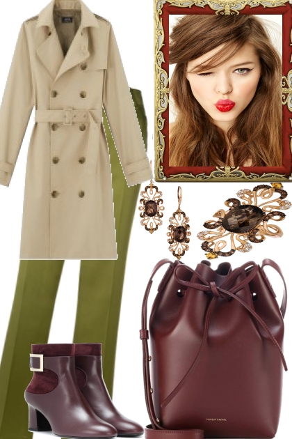 TRENCH AND BROWNIES- Combinazione di moda