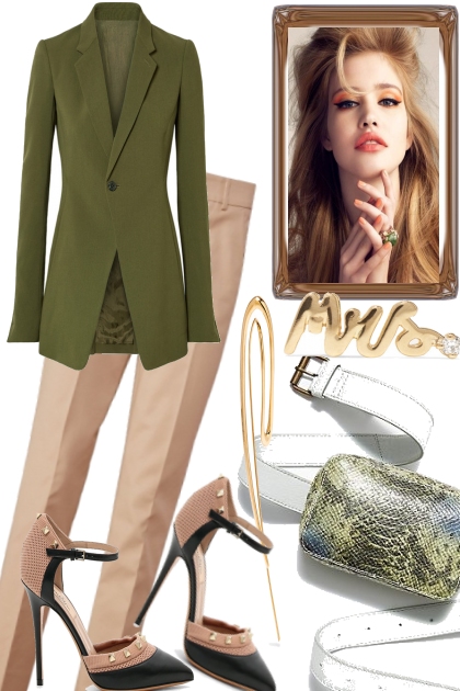 KHAKI IN THE CITY- Fashion set