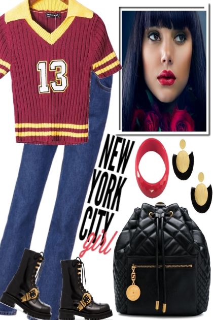 NYC GIRL STAY COMFY- Combinazione di moda