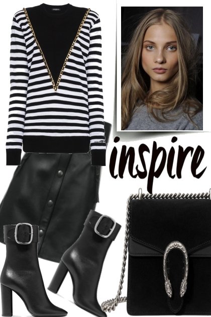 STRIPE YOUR DAY..- Modna kombinacija