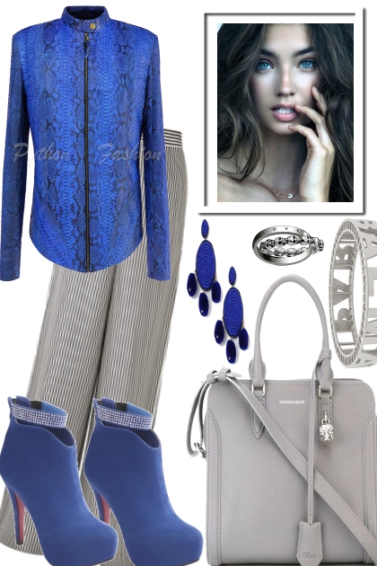 BLUES FOR THE GREYS- Fashion set