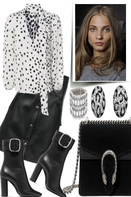 POLKA DOTS AND LEATHER