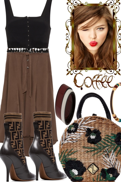 COFFEE AND BROWNIES- Fashion set