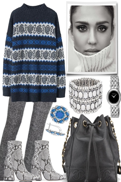 COMFY FOR COLD DAYS- Fashion set