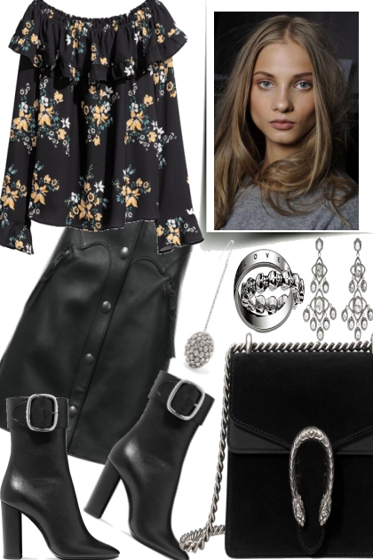 Flowers for fall.- Fashion set