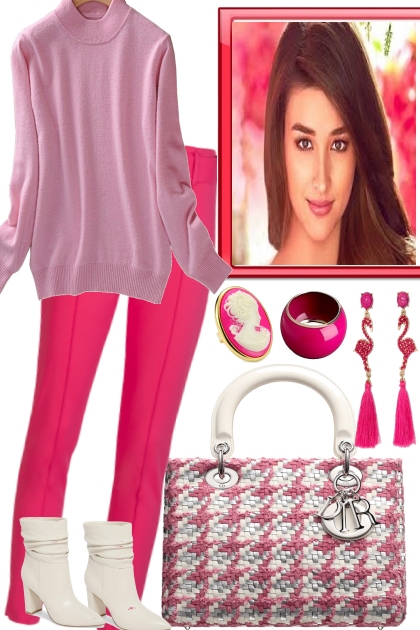 PINK LAVENDER- Combinazione di moda