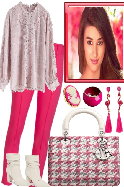 SO EASY SO COMFY SO PINK- Fashion set