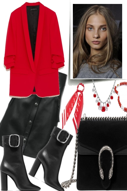 VENICE, BLACK & RED NOT BAD- Combinaciónde moda