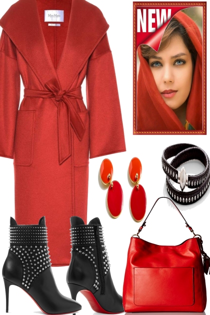 THE LADY WEARS RED- Fashion set