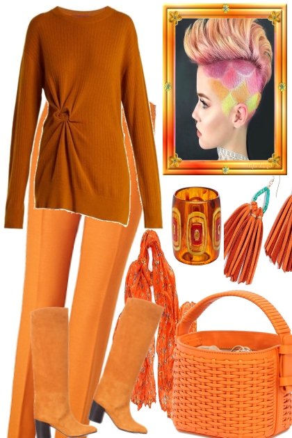 ORANGE IS THE NEW BLACK...- Fashion set