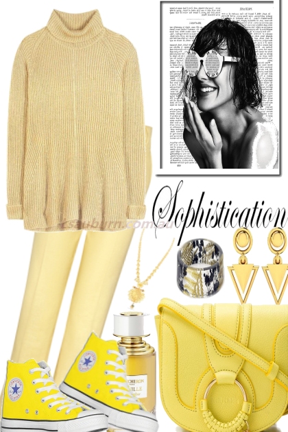 SO YELLOW, SO COMFY- Fashion set