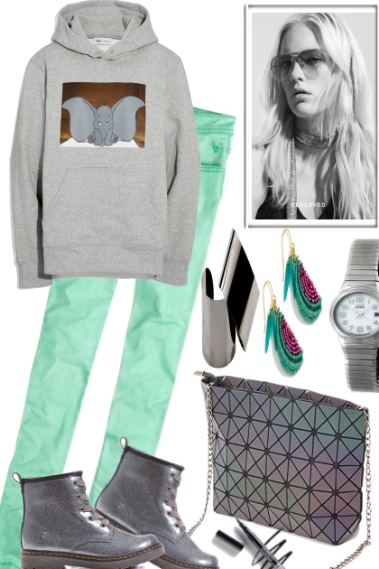 COMFY SWEATER AND THE DAY IS PERFECT- Modna kombinacija