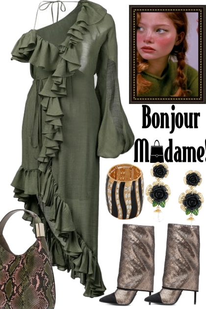 BONJOUR MADAME- Fashion set