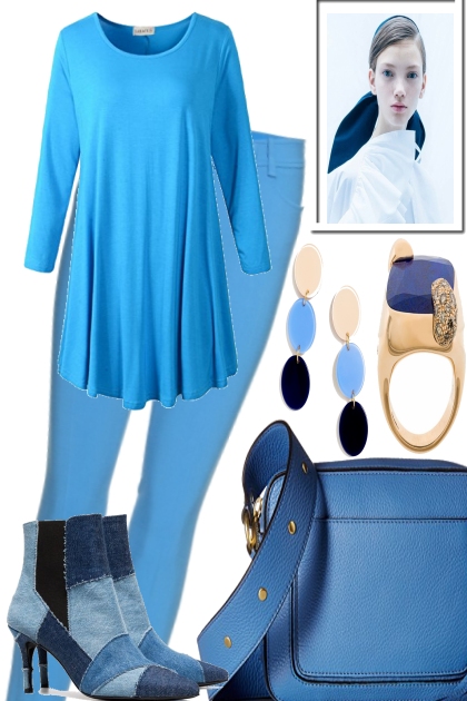 THE BLUES IN VENICE- Fashion set