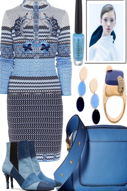 THE BLUES AGAIN- Fashion set