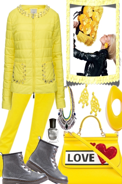 SUNNY WINTER DAY- Fashion set