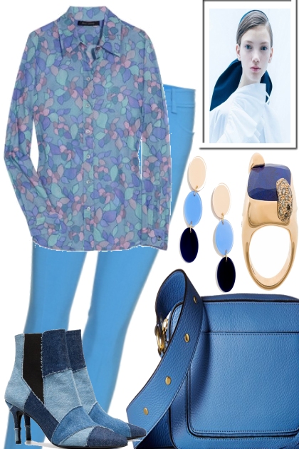 GET THE FRIDAY BLUES- Модное сочетание