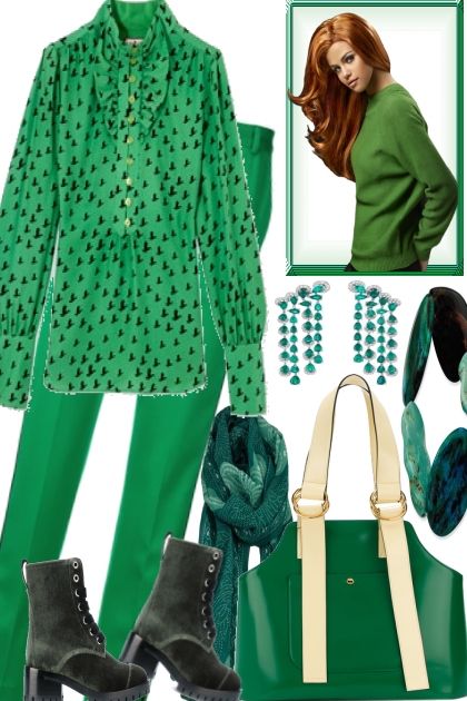 GREEN TODAY- Fashion set