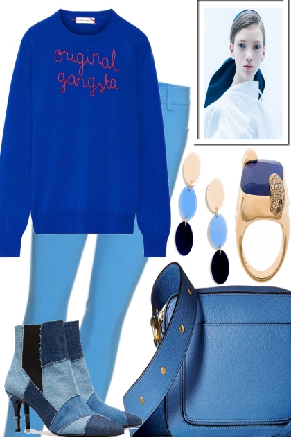 THE EVERY DAY BLUES- Fashion set