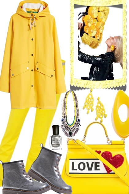 LOVE THE DAY, EVEN IT´S A RAINY DAY- Combinazione di moda