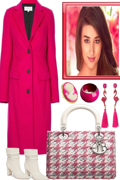 PINK IS IN THE AIR- Fashion set