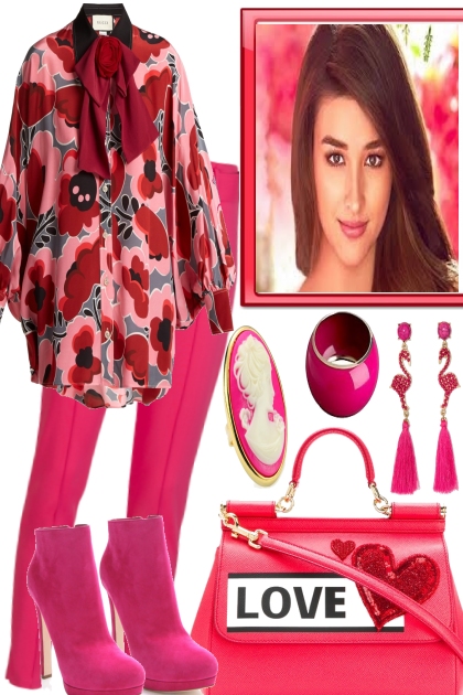 LOVE YOUR PINK DAY- Fashion set