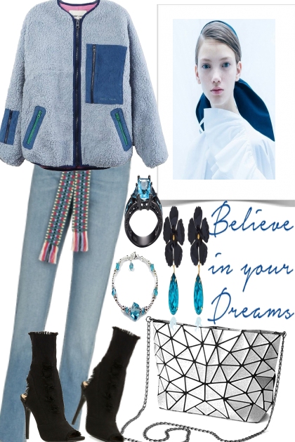 BELIEVE IN YOUR JEANS- Combinazione di moda