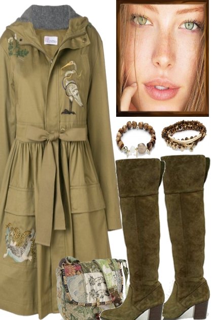 WINTER KHAKI- Fashion set