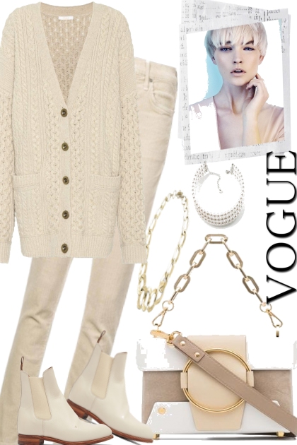 WINTER IS WHITE AND COSY- Fashion set