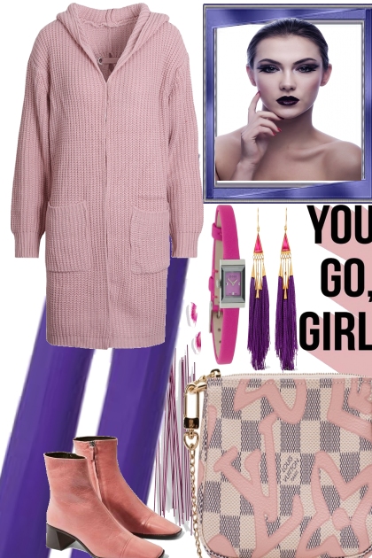 YOU GO GIRL.- Combinaciónde moda