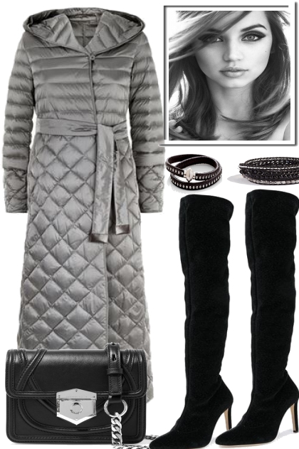 WARM COAT, COLD DAYS- Fashion set