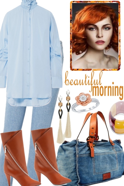 BEAUTIFUL MORNING, BUT STILL THE BLUES- Combinazione di moda