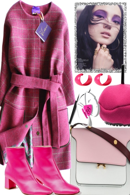 PINK FOR THE CITY TRIP- Fashion set