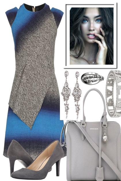 BLUES FOR THE GREYS.- Fashion set