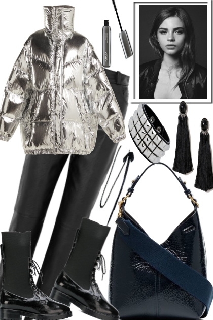 ROCK THE DAY WITH SILVER- Combinaciónde moda