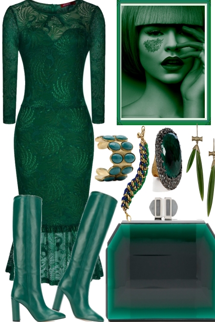 ALL YOUR GREENS- Fashion set