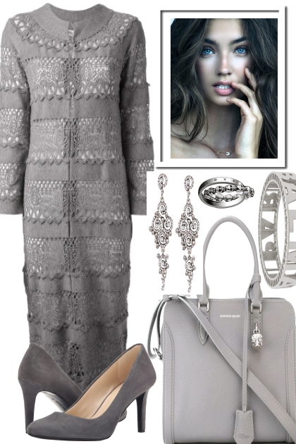 GREY IS ALWAYS CHIC- combinação de moda