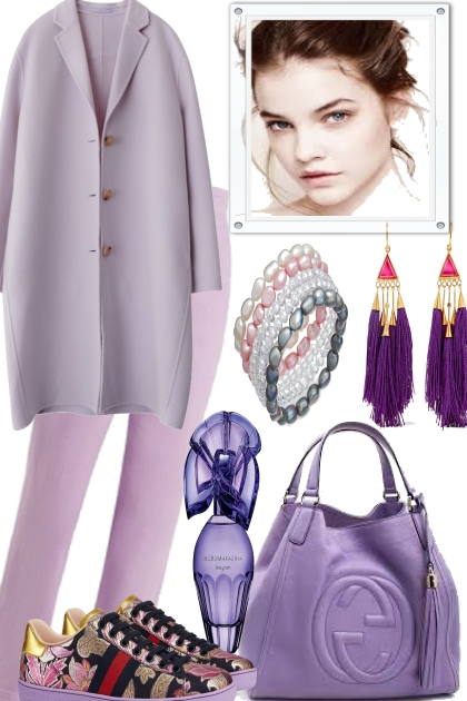 LAVENDER ON A FOGGY DAY- Combinazione di moda