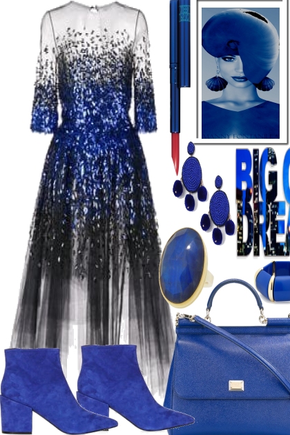 THE BLUES IN THE OPERA- Fashion set