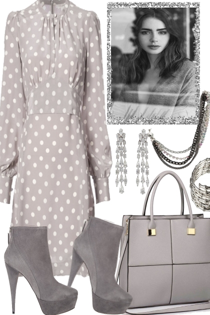 WITH POLKA DOTS IN THE CITY