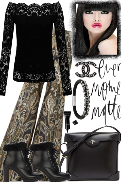 EASY STYLE FOR THE PARTY TONIGHT- Modna kombinacija