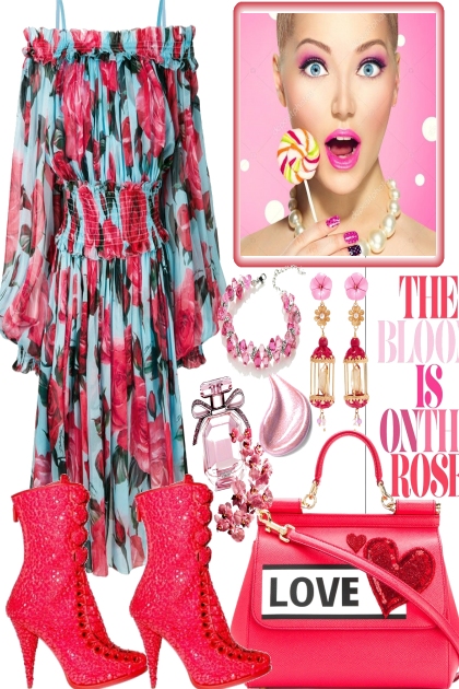 SPRING IN PINK- Combinazione di moda