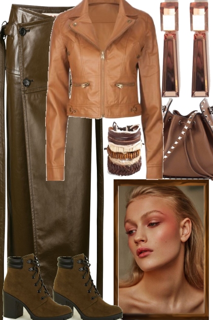 THE BEIGE BROWNIES- Fashion set