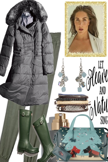 AGAINST THE COLD AND SNOW- combinação de moda