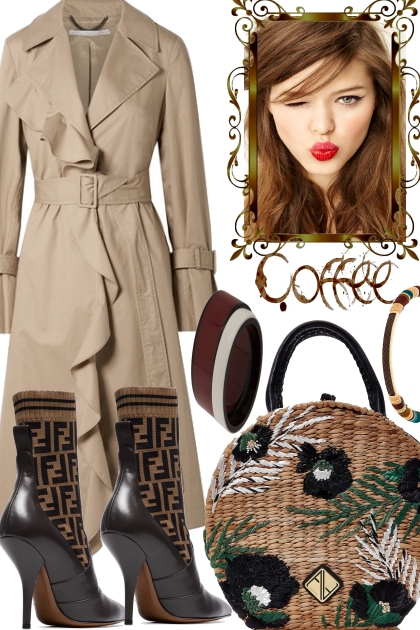 THE PERFECT TRENCH AND COFFEE- Combinaciónde moda